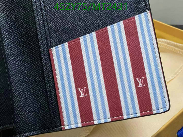 LV Bag-(4A)-Wallet- Code: MT2431 $: 45USD