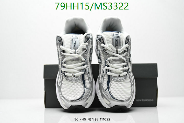 Men shoes-New Balance Code: MS3322 $: 79USD