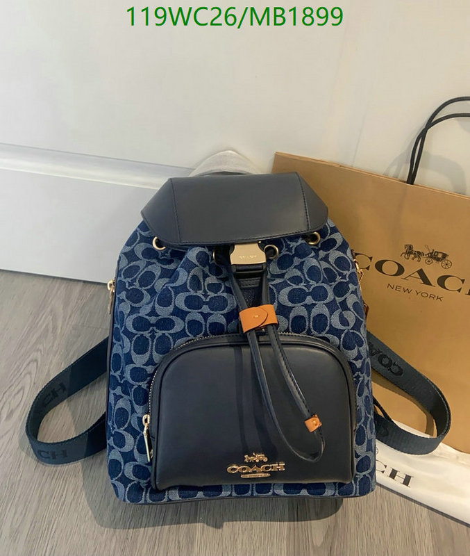 Coach Bag-(4A)-Backpack- Code: MB1899