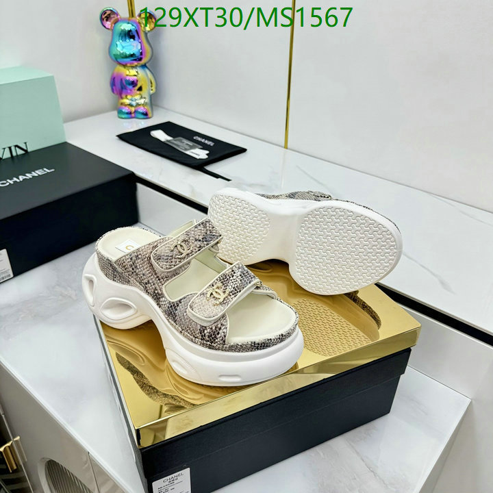Women Shoes-Chanel Code: MS1567 $: 129USD