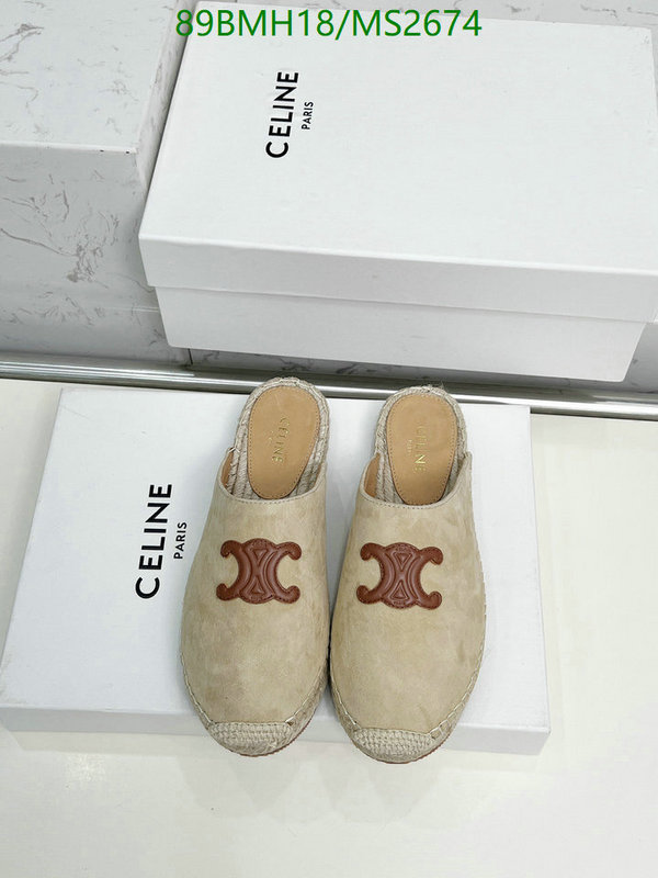 Women Shoes-Celine Code: MS2674 $: 89USD
