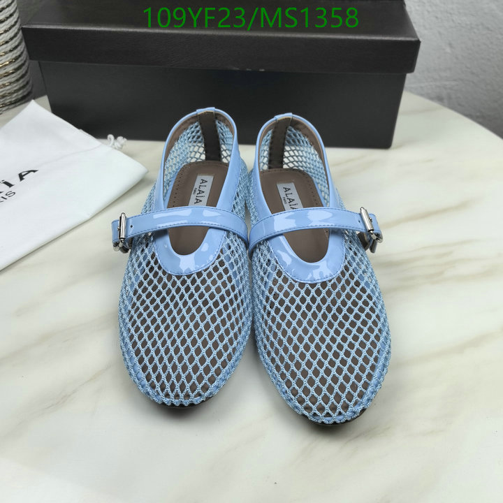 Women Shoes-ALAIA Code: MS1358 $: 109USD