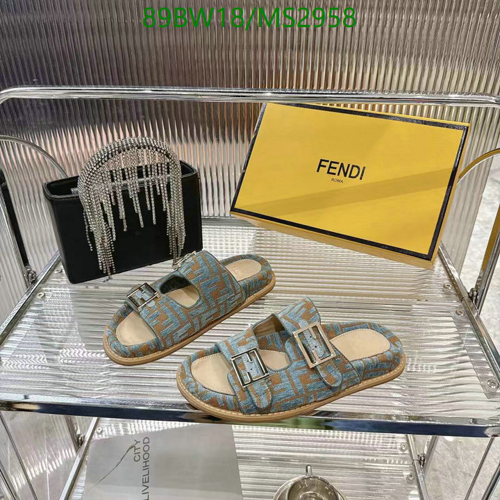 Women Shoes-Fendi Code: MS2958 $: 89USD