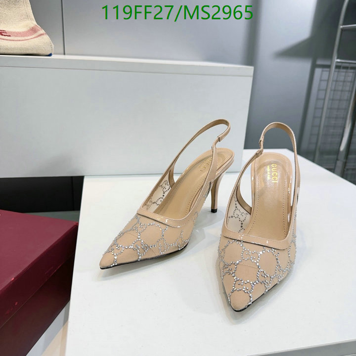Women Shoes-Gucci Code: MS2965 $: 119USD