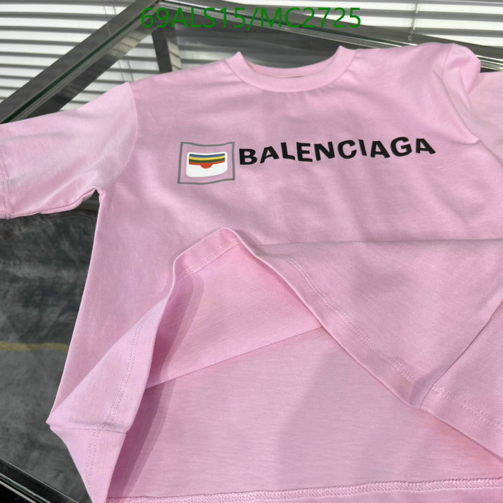 Kids Clothing-Balenciaga Code: MC2725 $: 69USD