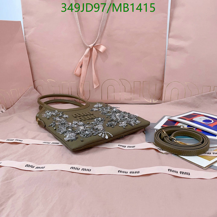 Miu Miu Bag-(Mirror)-Crossbody- Code: MB1415 $: 349USD