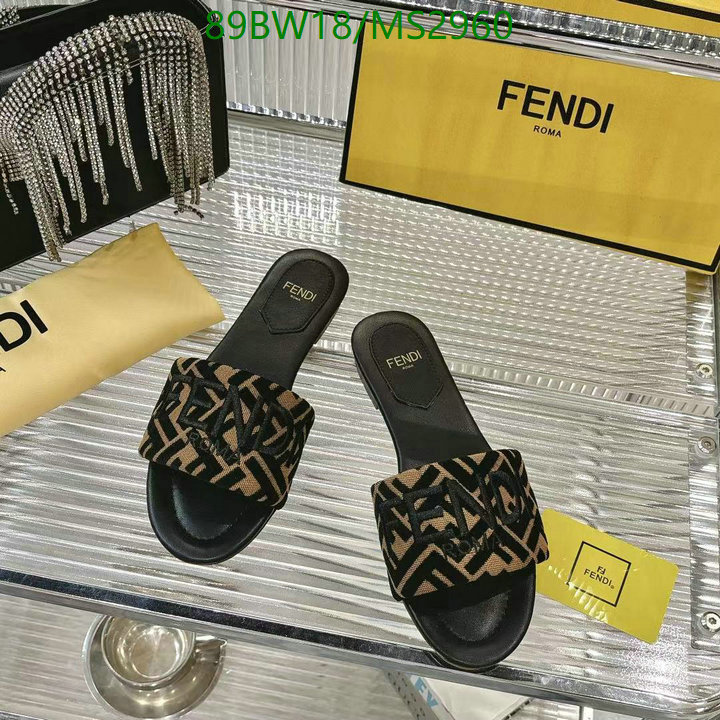 Women Shoes-Fendi Code: MS2960 $: 89USD