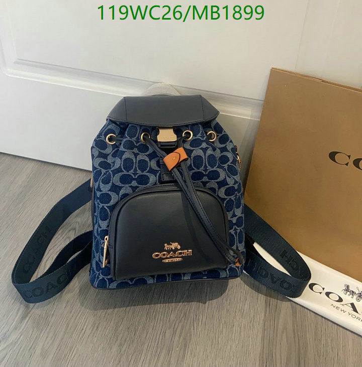 Coach Bag-(4A)-Backpack- Code: MB1899