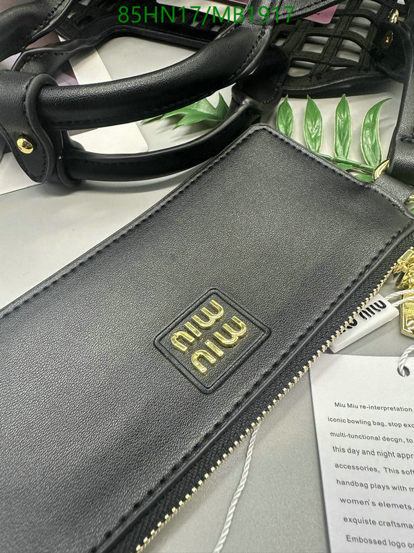 Miu Miu Bag-(4A)-Crossbody- Code: MB1917 $: 85USD