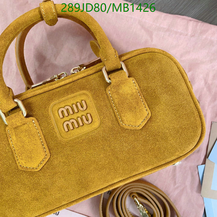 Miu Miu Bag-(Mirror)-Crossbody- Code: MB1426 $: 289USD