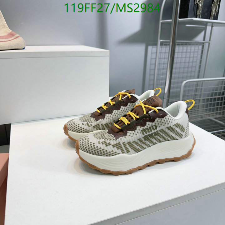 Women Shoes-Miu Miu Code: MS2984 $: 119USD