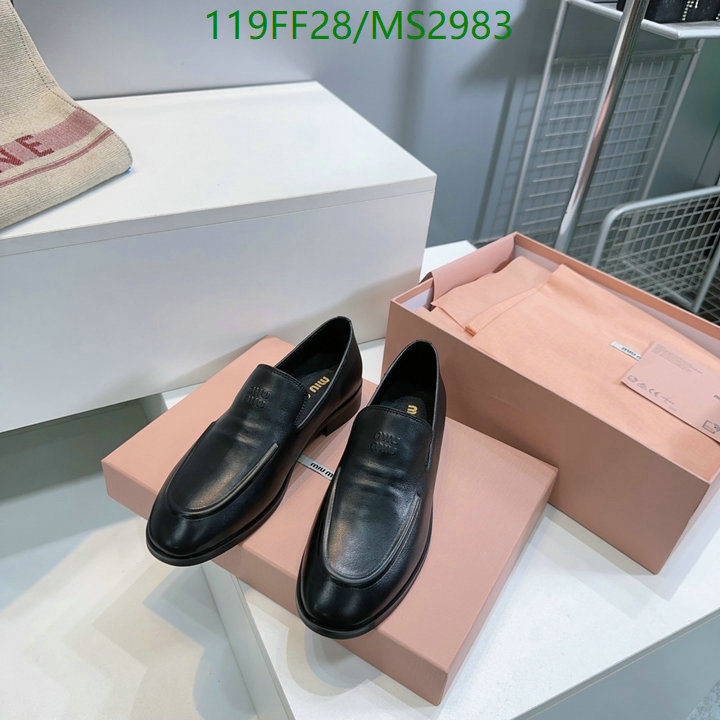 Women Shoes-Miu Miu Code: MS2983 $: 119USD