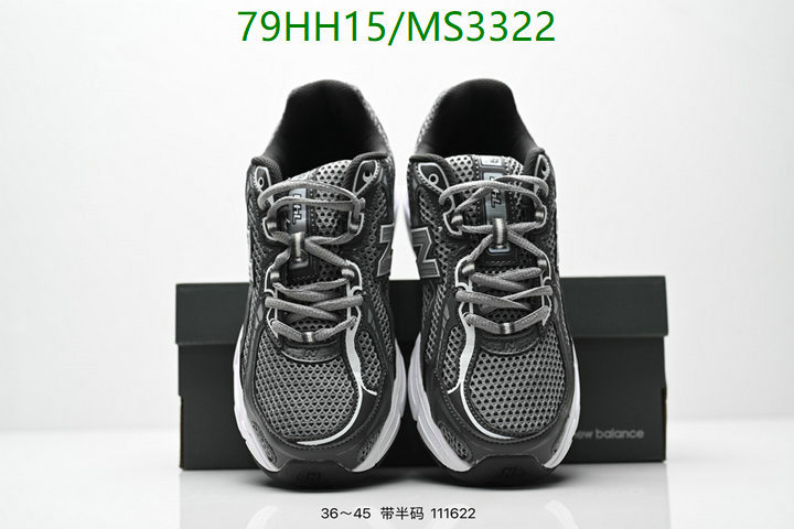 Men shoes-New Balance Code: MS3322 $: 79USD