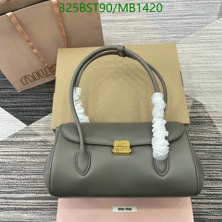 Miu Miu Bag-(Mirror)-Handbag- Code: MB1420 $: 325USD