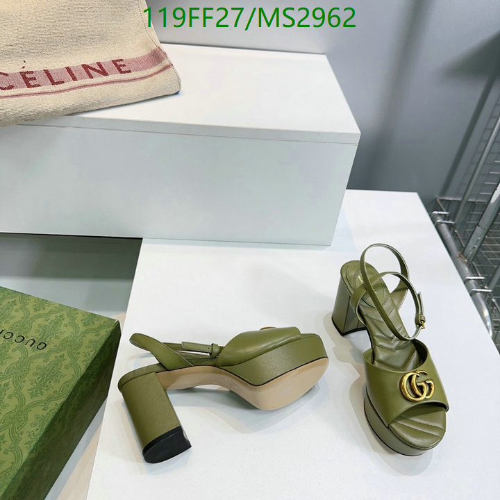 Women Shoes-Gucci Code: MS2962 $: 119USD