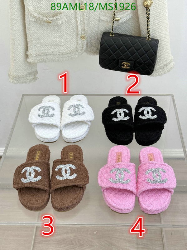 Women Shoes-Chanel Code: MS1926 $: 89USD