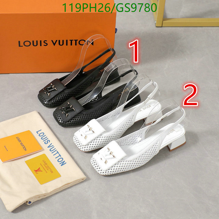 Women Shoes-LV Code: GS9780 $: 119USD