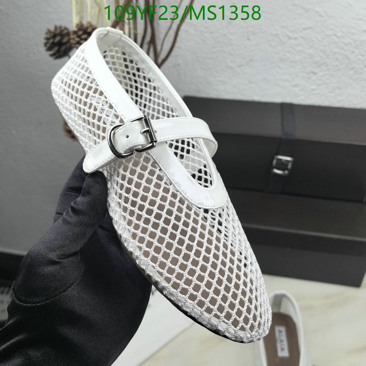 Women Shoes-ALAIA Code: MS1358 $: 109USD