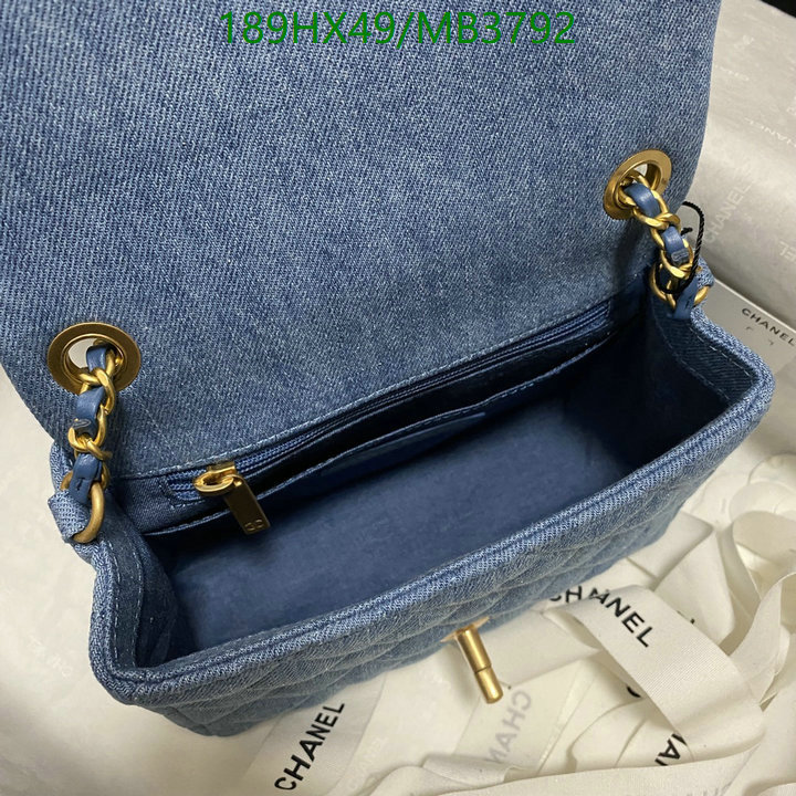 Chanel Bag-(Mirror)-Crossbody- Code: MB3792 $: 189USD