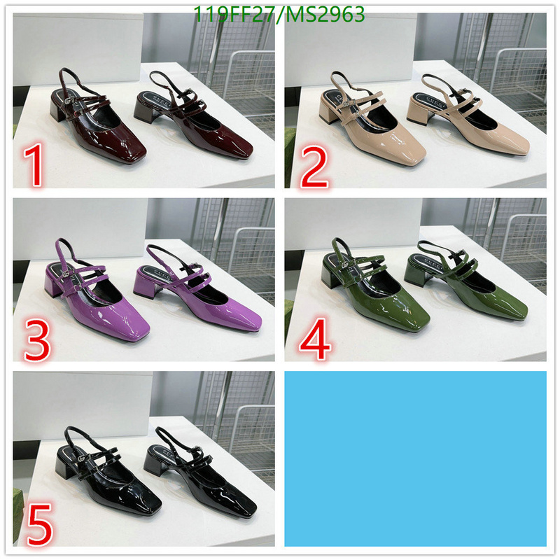 Women Shoes-Gucci Code: MS2963 $: 119USD