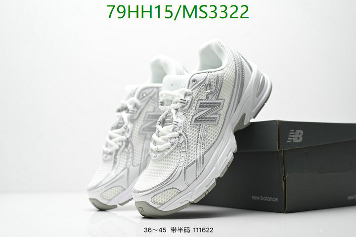 Men shoes-New Balance Code: MS3322 $: 79USD