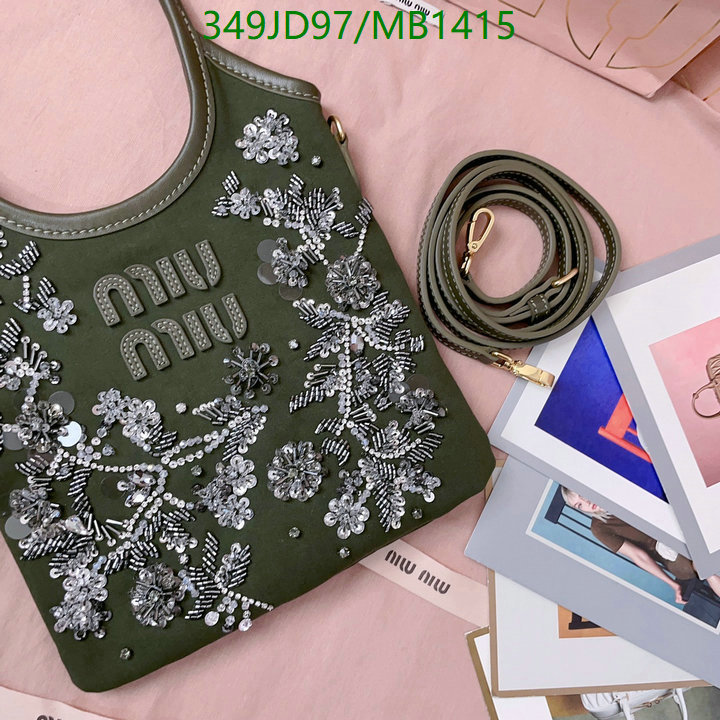 Miu Miu Bag-(Mirror)-Crossbody- Code: MB1415 $: 349USD