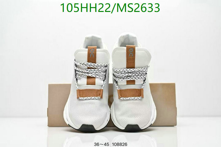 Men shoes-On Running Cloudsurfer Code: MS2633 $: 105USD