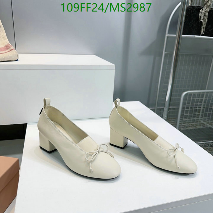 Women Shoes-Miu Miu Code: MS2987 $: 109USD