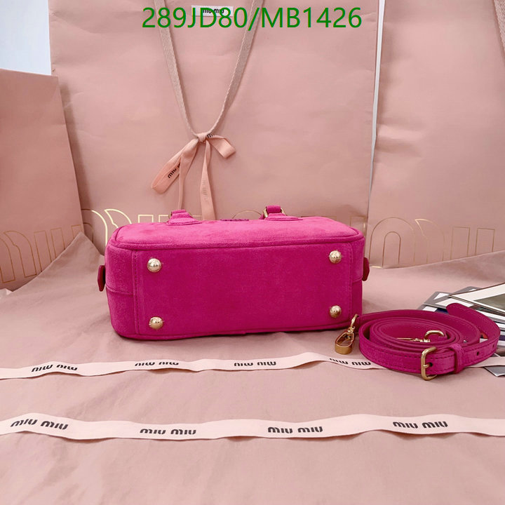 Miu Miu Bag-(Mirror)-Crossbody- Code: MB1426 $: 289USD