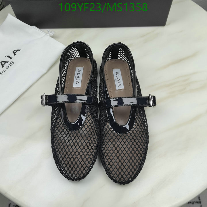 Women Shoes-ALAIA Code: MS1358 $: 109USD