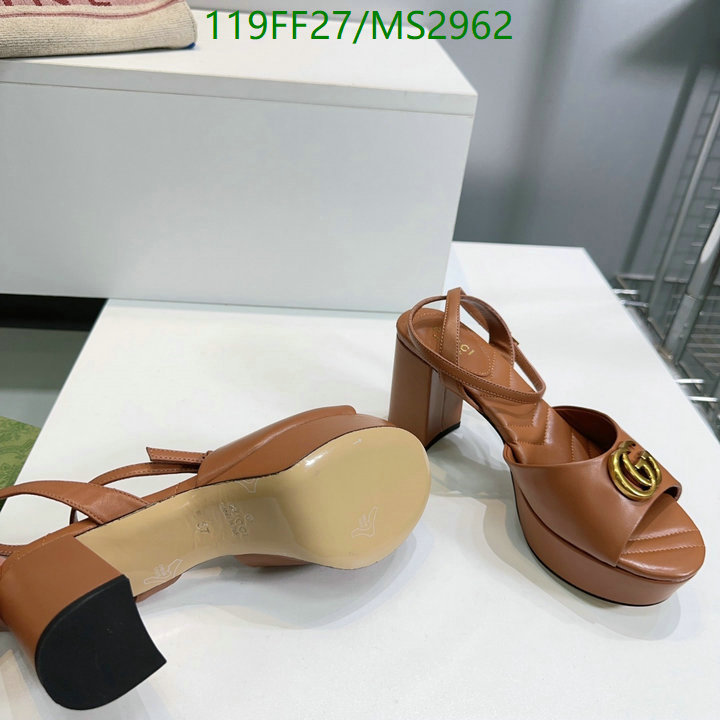 Women Shoes-Gucci Code: MS2962 $: 119USD