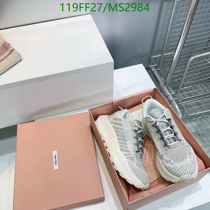 Women Shoes-Miu Miu Code: MS2984 $: 119USD