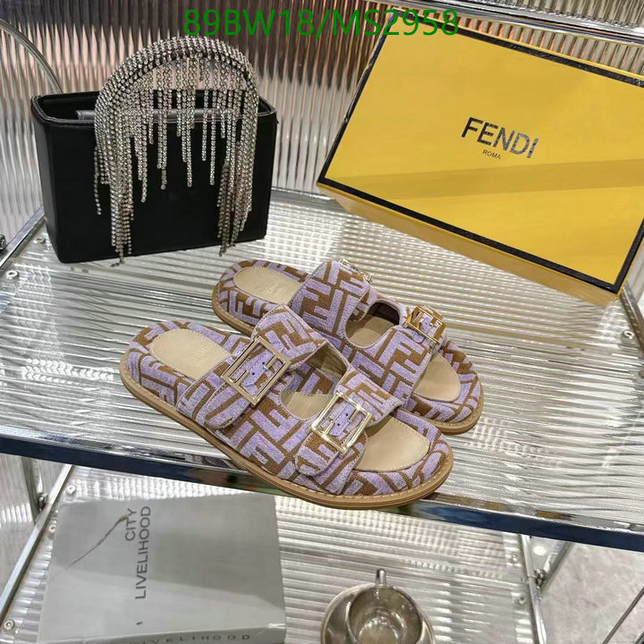 Women Shoes-Fendi Code: MS2958 $: 89USD