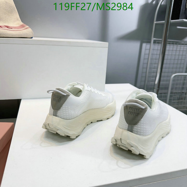 Women Shoes-Miu Miu Code: MS2984 $: 119USD