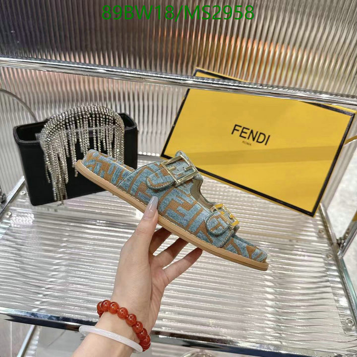 Women Shoes-Fendi Code: MS2958 $: 89USD