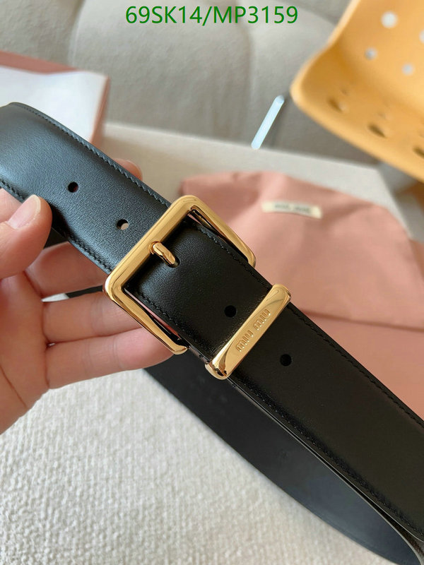 Belts-MIU MIU Code: MP3159 $: 69USD