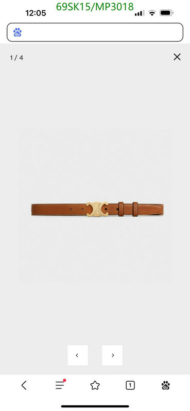 Belts-Celine Code: MP3018 $: 69USD