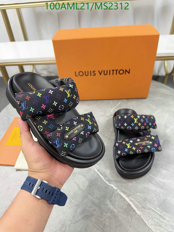Men shoes-LV Code: MS2312 $: 100USD