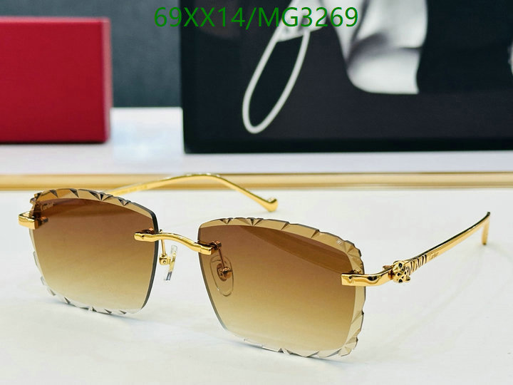 Glasses-Cartier Code: MG3269 $: 69USD