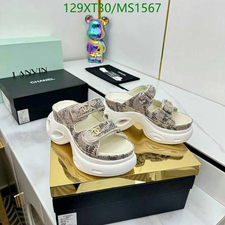 Women Shoes-Chanel Code: MS1567 $: 129USD
