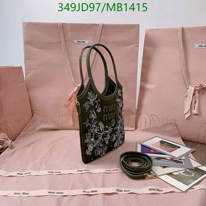 Miu Miu Bag-(Mirror)-Crossbody- Code: MB1415 $: 349USD