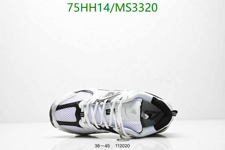 Women Shoes-New Balance Code: MS3320 $: 75USD