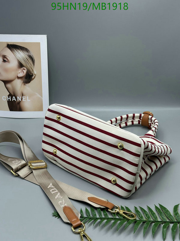 Prada Bag-(4A)-Handbag- Code: MB1918
