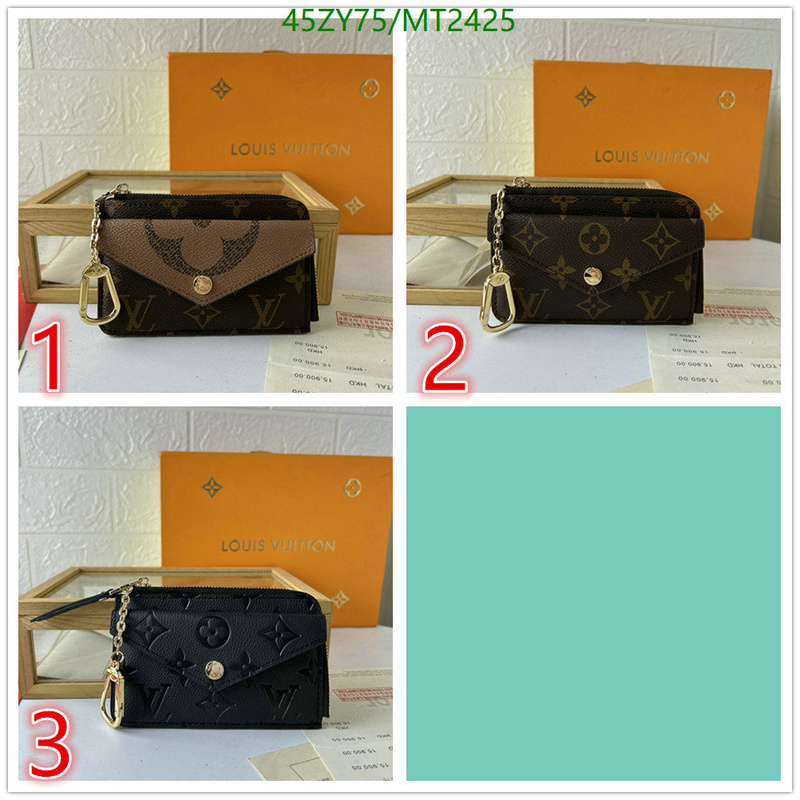 LV Bag-(4A)-Wallet- Code: MT2425 $: 45USD