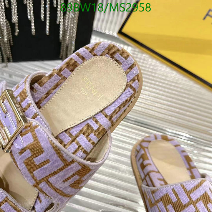 Women Shoes-Fendi Code: MS2958 $: 89USD