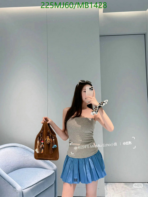 Miu Miu Bag-(Mirror)-Handbag- Code: MB1428 $: 225USD