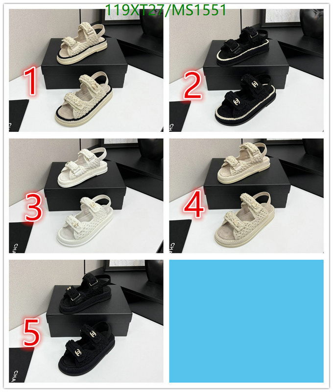 Women Shoes-Chanel Code: MS1551 $: 119USD