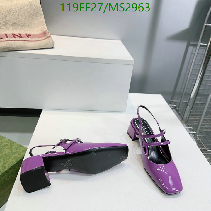 Women Shoes-Gucci Code: MS2963 $: 119USD