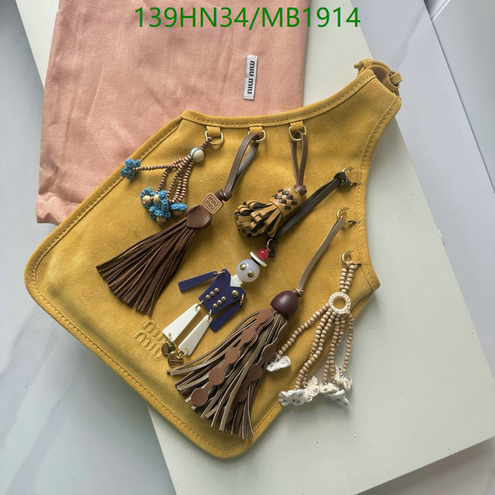 Miu Miu Bag-(4A)-Handbag- Code: MB1914 $: 139USD