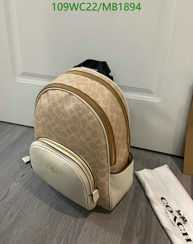 Coach Bag-(4A)-Backpack- Code: MB1894 $: 109USD